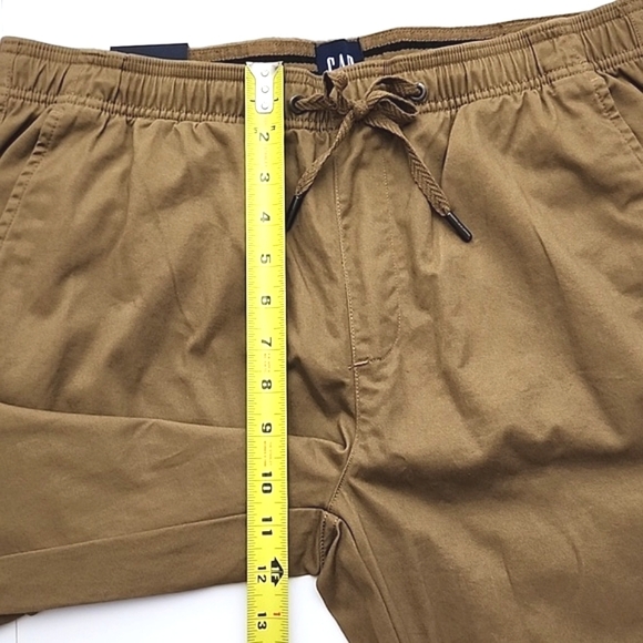 GAP Men's Joggers Casual Tan Cotton Blend Stretch Size Medium - Picture 12 of 13
